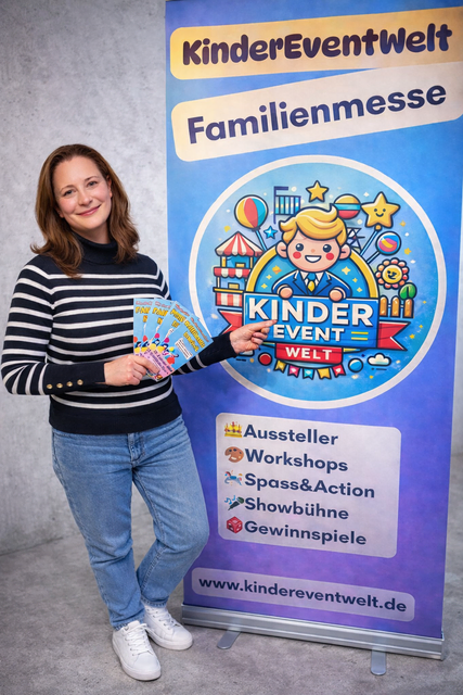 Julia Schell hat gemeinsam mit ihrem Partner Peter Geiss die Messe "KinderEventWelt" initiiert. Premiere ist in Speyer. | Foto: KinderEventWelt