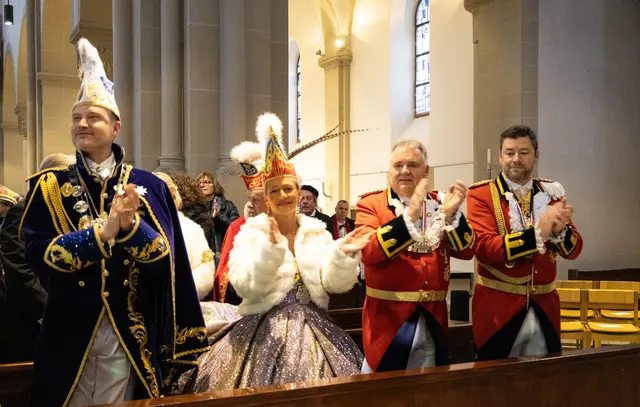 Das Mannheimer Prinzenpaar,  Nadine II. von den Grokageli und Fabian I. vom Großen Feuerio | Foto: Wolfgang Neuberth