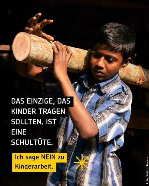 Aktionsplakat | Foto: Kindermissionswerk