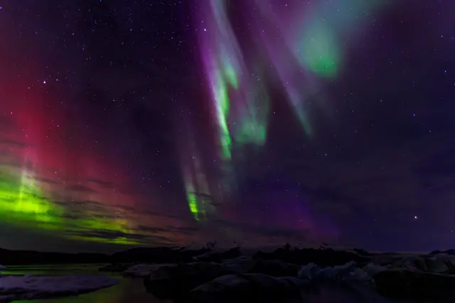 Polarlicht Jökulsarlon | Foto: Andreas Huber