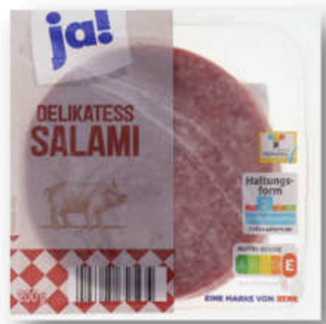 Könnte Durchfall hervorrufen: die Delikatess-Salami der Rewe-Eigenmarke | Foto: Firma Gustoland GmbH