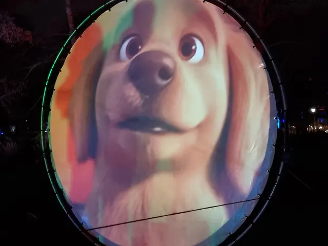 Ein Hund spricht die Vorbeigehenden an, was besonders die Kinder begeistert hat. | Foto: BAS