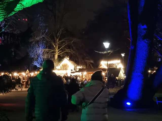 Der Wintermarkt mit seinem gastronomischen Angebot war sehr gut besucht.  | Foto: BAS