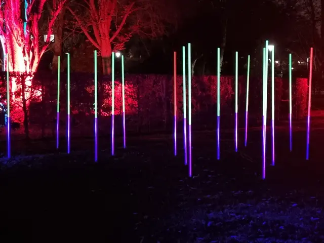 Leuchtstäbe. | Foto: BAS