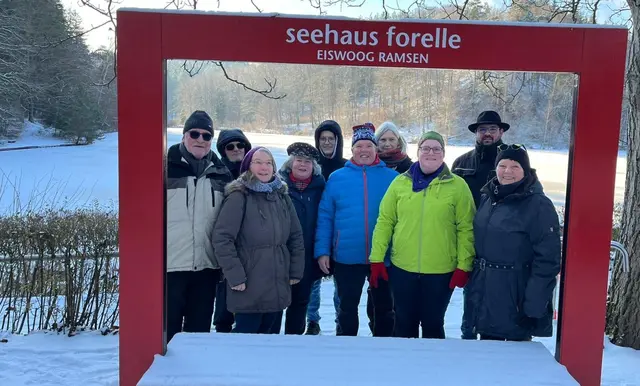 Kolpingskapelle Ramsen unterwegs. Mit frischer Energie wird anschließend das Konzert-Projekt verfolgt. | Foto: Erika Maier