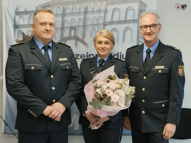 Von links: Stefan Reiser, Jacqueline Schröder und Christof Gastauer | Foto: Polizeipräsidium Westpfalz