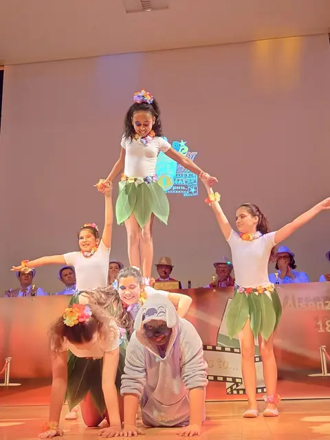 Kindertanzgarde "Dance Kids" beim Showtanz  | Foto: ACV