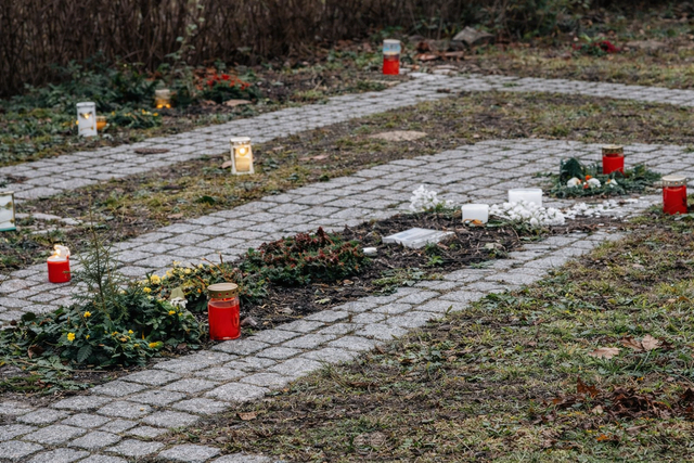 Kerzen, Gestecke und andere Dekorationen sind in den naturnahen Urnengrabfeldern nicht vorgesehen. | Foto: Mit KI erstellt/Eva Bender