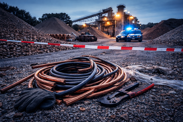 Metalldiebstahl  | Foto: Schwitalla - erstellt mit KI