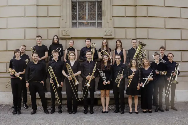  Der Jugendposaunenchor der Pfalz  | Foto: Jugendposaunenchor