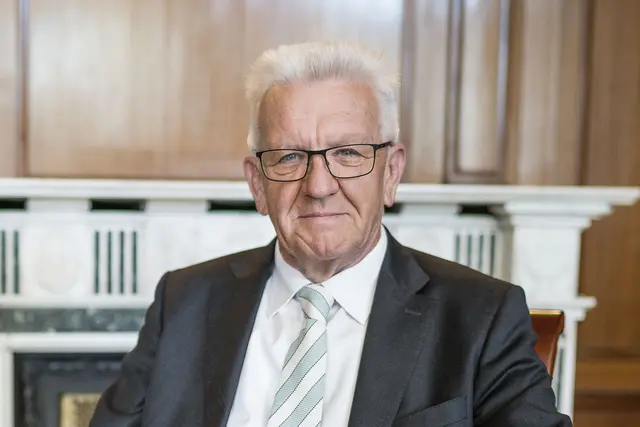 Winfried Kretschmann, Ministerpräsident von Baden-Württemberg | Foto: Dennis Williamson/gratis