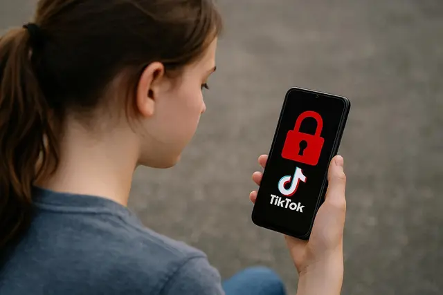 In Deutschland ist die Debatte über die Nutzung sozialer Medien durch Kinder und Jugendliche neu entflammt. | Foto: Heike Schwitalla - erstellt mit KI