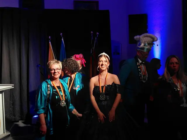 Die Prinzessinnen bringen Freude und Glück in das Kreishaus beim 15. Prinzessinnenempfang am 4. Februar 2026 | Foto: Andreas Klamm