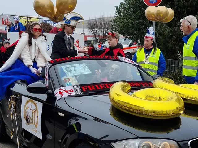 Das Jubiläumsprinzenpaar Emilia und Dennis. | Foto: BAS