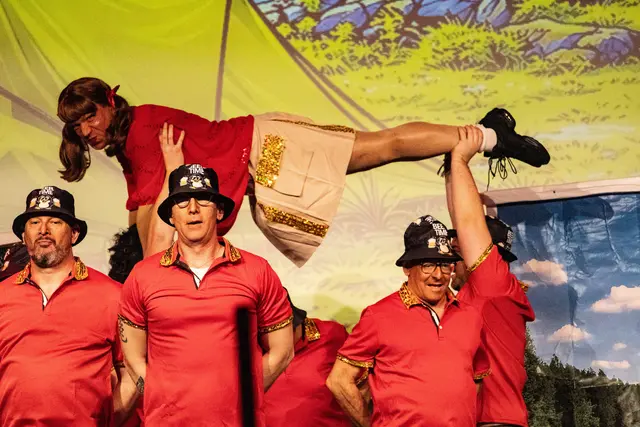 Artisik beim Männerballet | Foto: Wolfgang Neuberth