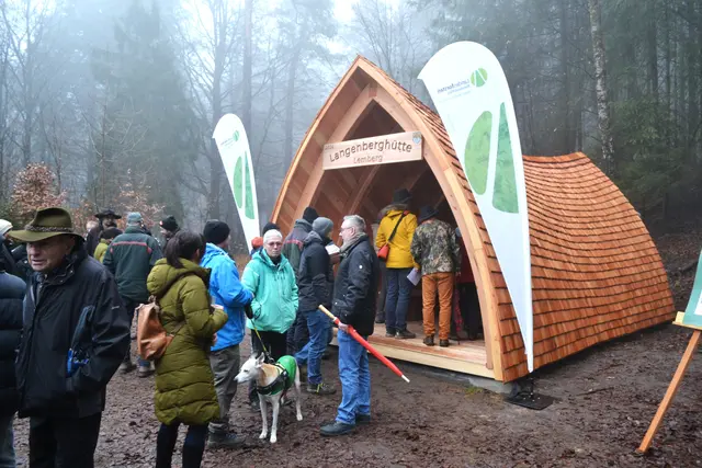 In der vergangenen Woche wurde die neue Langenberghütte offiziell eingeweiht  | Foto: Frank Schäfer