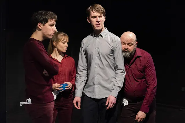 vlnr: Vincenzo Tatti, Sina Peris, Maximilian Wex und Matthias Hecht | Foto: Torsten Mitsch