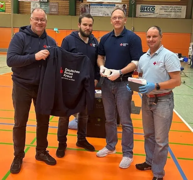 Matthias Martz, Gunnar Stübinger, Peter Poreba und Ralph Nagel | Foto: Francesca Stübinger/frei