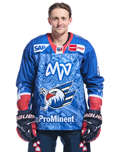 Marc Michaelis mit der Spielernummer 65 | Foto: Adler Mannheim