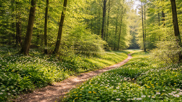 Spaziergang im Frühlingswald | Foto: hhs/Archiv
