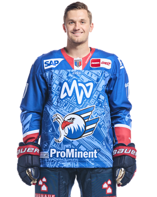 Kristian Reichel mit der Spielernummer 11 | Foto: Adler Mannheim