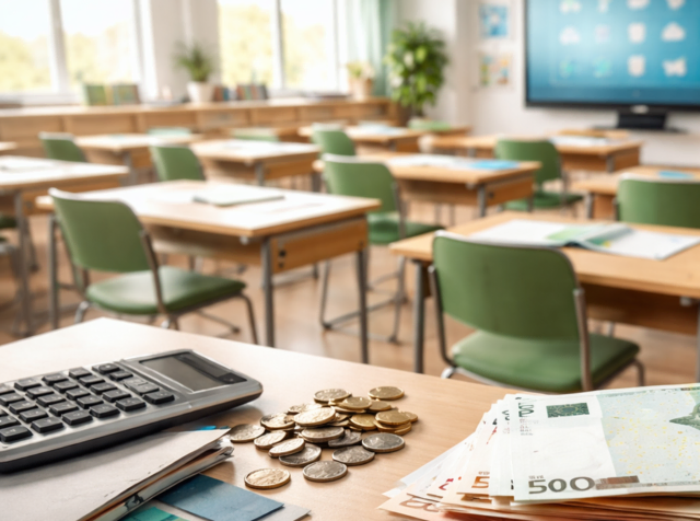 Symbolbild Klassenzimmer  | Foto: Heike Schwitalla - erstellt mit KI