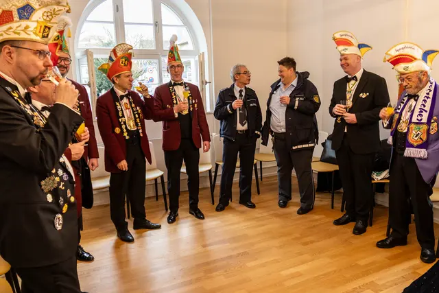 Die Begleitung feiert | Foto: Wolfgang Neuberth