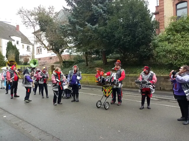 Ein kleines Ständchen beim Umzug | Foto: Anja Stemler