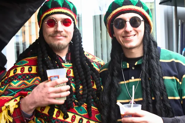 Diese beiden haben das Jamaika-Thema aufgegriffen | Foto: Cornelia Bauer