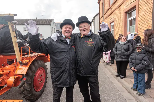  Faschingsumzug in Bellheim 2026 - die Lords schenken ein | Foto: Paul Needham