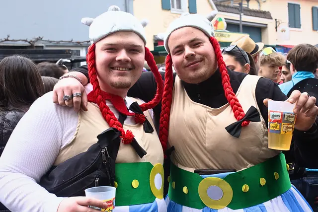 Obelix und Obelix | Foto: Cornelia Bauer