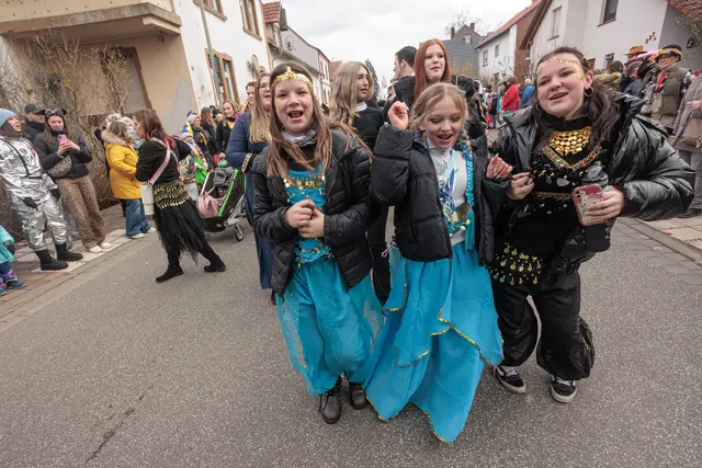  Faschingsumzug in Bellheim 2026 - bunt und fröhlich | Foto: Paul Needham