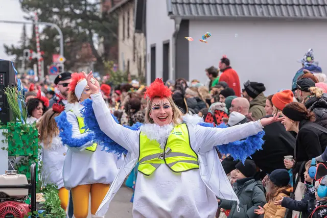  Faschingsumzug in Bellheim 2026 - bunt und fröhlich ... und tierisch | Foto: Paul Needham