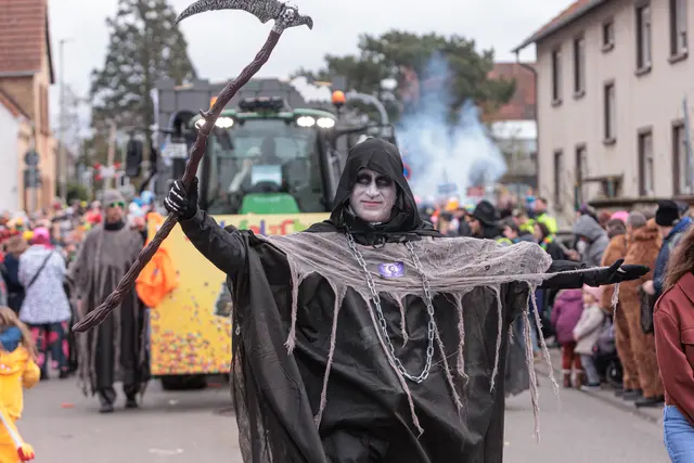  Fastnachtsumzug in Bellheim 2026 - Bellem Ahoi, Gevatter Tod! | Foto: Paul Needham
