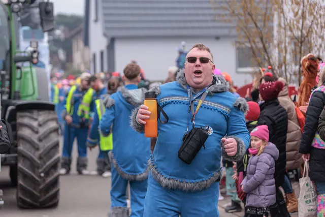  Faschingsumzug in Bellheim 2026 - bunt und fröhlich | Foto: Paul Needham
