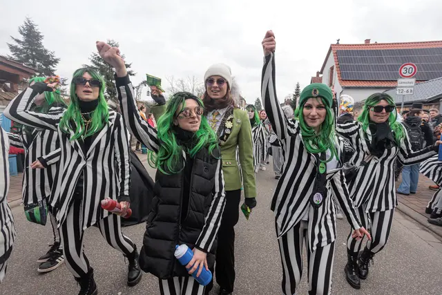  Fastnachtsumzug in Bellheim 2026 -  beste Laune und jede Menge Spaß | Foto: Paul Needham