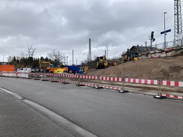Umbau Bahnhaltepunkt Böbig | Foto: Stadtverwaltung Neustadt