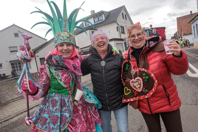 bunt und fröhlich - der Fastnachtsumzug in Jockgrim 2026 | Foto: Paul Needham