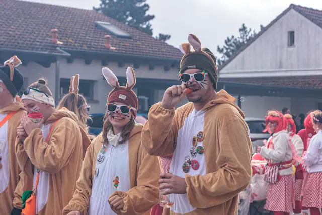 Fastnacht in Jockgrim 2026 -  gesund und knackig | Foto: Paul Needham