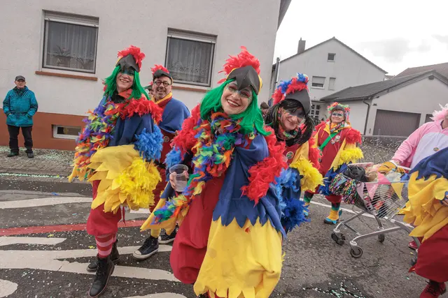  Faschingsumzug in Jockgrim... Party nonstop und gute Laune | Foto: Paul Needham
