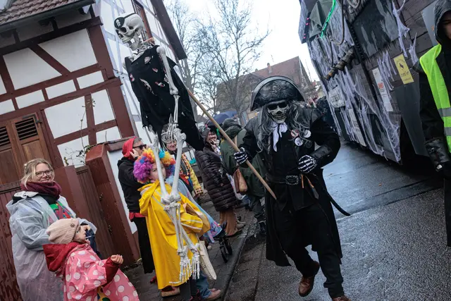 Faschingsumzug in Hagenbach -  2026 - macht Spaß und gruselt | Foto: Paul Needham