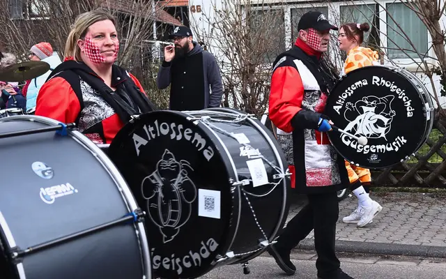 Kein Fastnachtsumzug ist perfekt ohne Guggenmusik | Foto: Cornelia Bauer