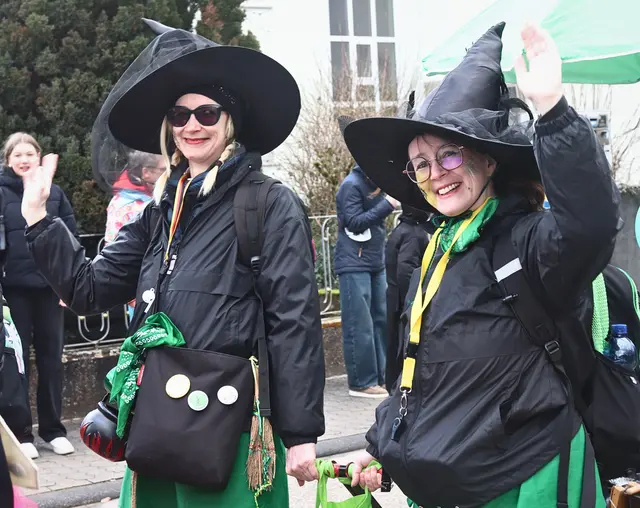 Nur gute Hexen am Fastnachtsdienstag in Mechtersheim | Foto: Cornelia Bauer