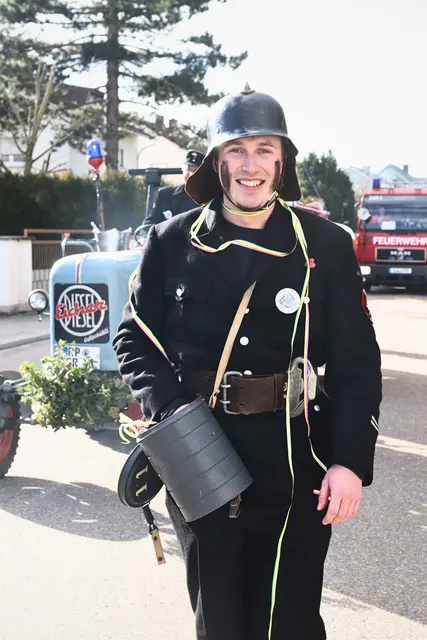 Auch die Feuerwehr war mit von der Partie | Foto: Cornelia Bauer