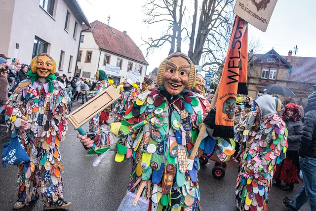 Faschingsumzug in Hagenbach 2026 - traditionell und modern, Hauptsache es macht Spaß | Foto: Paul Needham