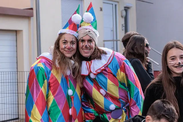 Faschingsumzug in Hagenbach - bunt, laut und fröhlich | Foto: Paul Needham