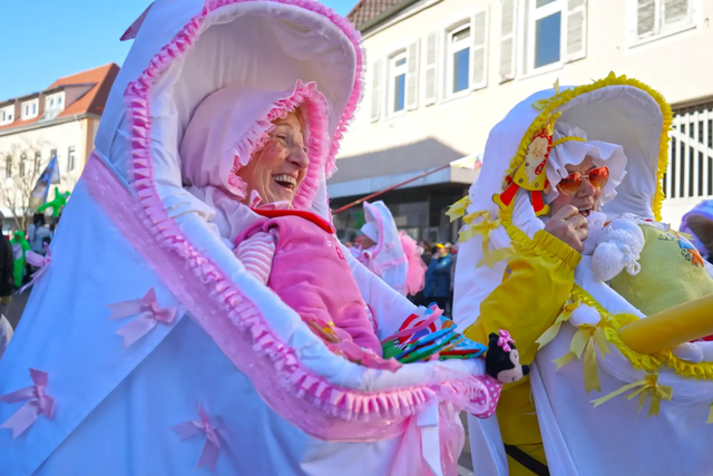 Faschingsumzug Herxheim 2026: Kreative Kostüme und beste Laune – der Herxheimer Umzug war erneut ein gelungener Abschluss der Straßenfasnacht | Foto: Katharina Wirth