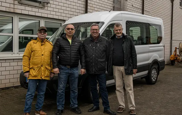 v.l.n.r. Johann Sammet, Predrac Ristanovic, Clemens Körner, Klaus Schmieder | Foto: Das Verwendungsrecht wurde vom Urheber ( Bild: Klaus Schmieder )erteilt.