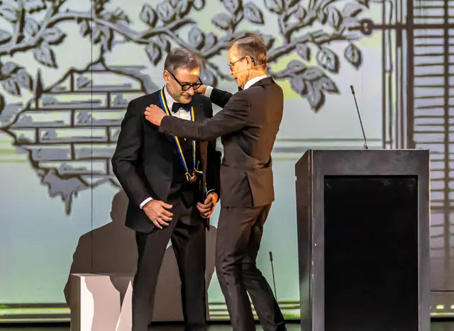 Die Ordensübergabe | Foto: Wolfgang Neuberth