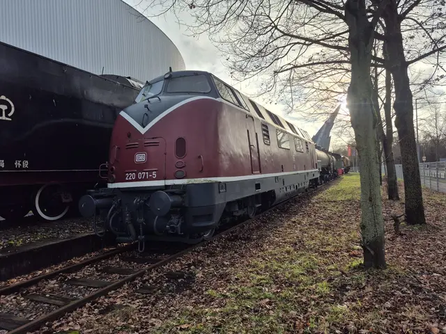 Die Lok steht auf dem Freigelände des Technik Museums | Foto: Verkehrsverein Speyer
